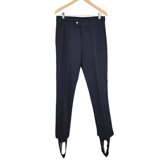 Head Wool Blend Ski Pants Stirrup Unisex?  Size 34R Black - Picture 1 of 13